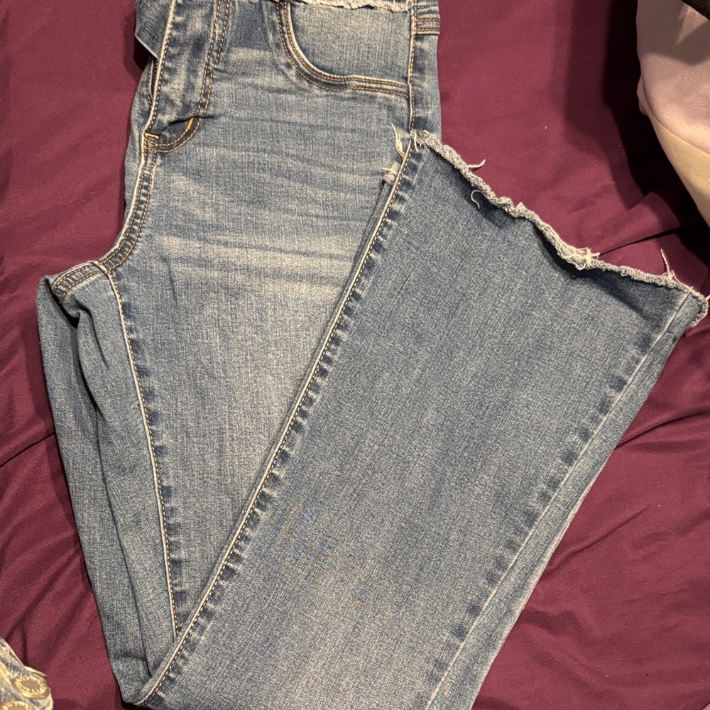 No Boundaries Straight Leg Blue Jeans
